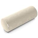 MY ARMOR Memory Foam Bolster Pillow | Side Pillow | 22x8x8 Inch - Cream