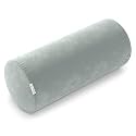 MY ARMOR Memory Foam Bolster Pillow | Side Pillow | 25x9x9 Inch - Grey