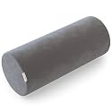 MY ARMOR Memory Foam Orthopedic Medium Size Bolster Bed Pillows for Rest and Support, (Grey Velvet Cover, 22" x 8" x 8")