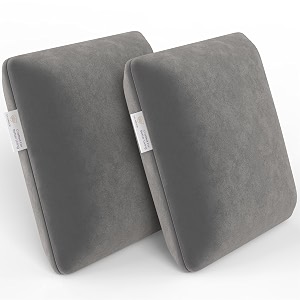 my armor memory foam cushion for car  1y warranty  velvet cover - grey