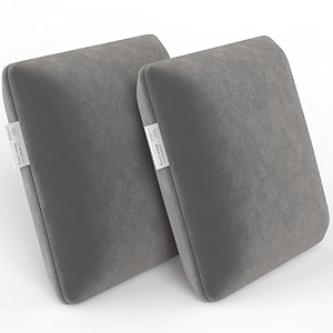 my armor memory foam cushion for car  1y warranty  velvet cover - grey