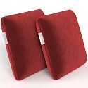 MY ARMOR Memory Foam Cushion for Car | 1Y Warranty | Velvet Cover - Maroon