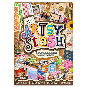 my artsy stash  scrapbooking kit journaling kit amp junk journal supplies