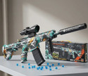 MY BABY LOVE A PERFECT CARE M416 Blaster Gun with 2500-Gel Balls Dual Mode Battery Gun for Adults Water Gun Guns & Darts (Multicolor)