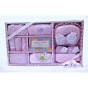 Born Baby Unisex Gift Set 12 pcs (Pink)