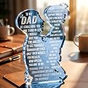 To My Dad – Best Dad Ever Gifts, Valentines Fathers Day Daddy Gifts from Daughter or Son, Golf Dog Bonus Father in Law Birthday Gift