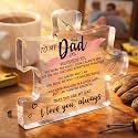 To My Dad – Best Dad Ever Gifts, Valentines Fathers Day Daddy Gifts from Daughter or Son, Golf Dog Bonus Father in Law Birthday Gift