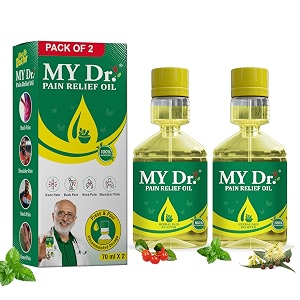 my dr pain relief oil ayurvedic knee amp joint pain 70ml pack of 2