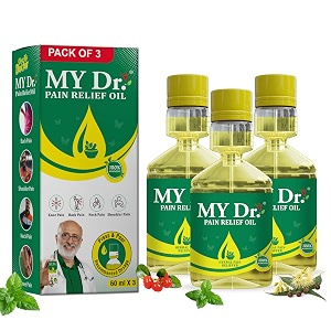 my dr pain relief oil ayurvedic knee amp joint pain 70ml pack of 3