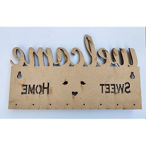 welcome to sweet home key holder key stand key hanger key chain holders for home wall stylish key organizer wall mounted stand amp keys hanger key rack for home amp office decoration