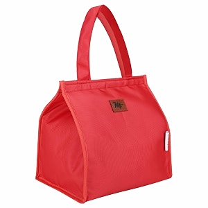 my fav lunch bag for men amp women  tiffin bag with bottle holder multiple pockets lightweight amp durable for office college amp school 6-month warranty red