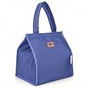 MY FAV Lunch Bag for Men &amp; Women | Tiffin Bag with Bottle Holder &amp; Multiple Pockets | Lightweight Durable Lunch Carrier for Office | College &amp; School | Spacious Food Storage Bag, Blue