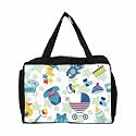 MY FAV Multipurpose Nappy Changing Baby Diaper Bag/Baby Bag/Mummy Bag/Handbag Mama Polyester Diaper/Mother Bag with Holder Diaper Changing Multi Compartment With 6 Month Warranty