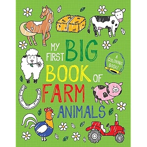 my first big book of farm animals a guide to the state39s best waterfall hikes my first big book of coloring