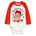 My First Holi With Family | 1st Holi With Family Printed Romper for Baby Boys &amp; Girls | D-07