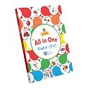 My First Picture Book All in One (Hindi-English) Board Book for Kids | Learn Alphabets, Fruits, Animals, Birds, Colours & More with Dual Language Words & Pictures | Early Learning Book
