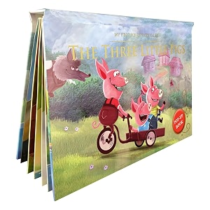 my first pop-up fairy tales - three little pigs  pop up books for children