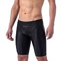 MY KILOMETRE Men's Swimsuit Jammer Solid Swim Jammers Endurance Long Racing Training Swimsuit