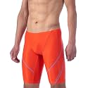 MY KILOMETRE Men's Swimsuit Jammer Solid Swim Jammers Endurance Long Racing Training Swimsuit