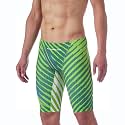 MY KILOMETRE Men's Swimsuit Jammer Solid Swim Jammers Endurance Long Racing Training Swimsuit