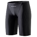 MY KILOMETRE Men's Swimsuit Jammer Solid Swim Jammers Endurance Long Racing Training Swimsuit