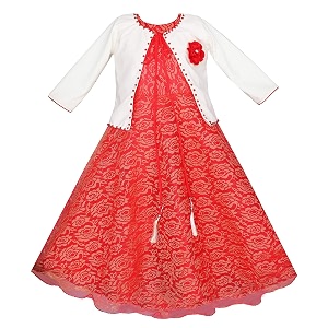 My Lil Princess Girls Knee Length Dress