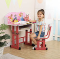 MY LITTLE TOWN Kids study Desk & Chair with Adjustable Height| 5-15 Years |Study table & chair engineered wood Desk Chair