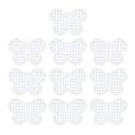 MY MIRONEY 10Pcs Mesh Plastic Canvas Kits, Butterfly Shape