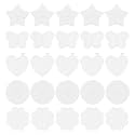 MY MIRONEY Mesh Plastic Canvas Kits 25 Pieces 5 Shapes