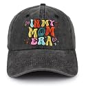 in My Mom Era Hats for Women, Adjustable Embroidered Mommin Mama Baseball Cap