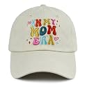 in My Mom Era Hats for Women, Adjustable Embroidered Mommin Mama Baseball Cap