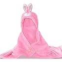 MY NEWBORN Baby 3 in 1 Blanket Wrapper Hooded Bath Towel - Combo Pack of 2