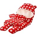 MY NEWBORN Baby 3 in 1 Super Soft Blanket Cum Wrapper (Red-Wrapper)
