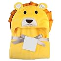 MY NEWBORN Baby Blanket Hooded Wrapper Soft Towel with Cartoon Cap
