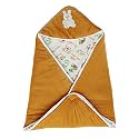 MY NEWBORN Baby Wrapper Blanket Hooded Sleeping Bag for boy and Girl- Camel