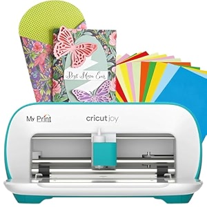 my print  cricut joy 2 essential bundle  digital content smart compact cutting machine  perfect for projects like custom cards simple decals amp labels