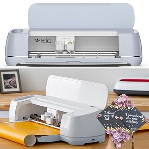 my print  cricut joy 2 essential bundle  digital content smart compact cutting machine  perfect for projects like custom cards simple decals amp labels