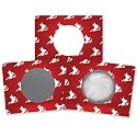 My Scratch Offs - 20 Pack Mini Cupid DIY Valentine Scratch Off Cards with Stickers, 3x4 Inch Customizable Love Notes for Classroom Exchange, Gift Tags &amp; Party Favors for Valentine's Day