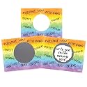 My Scratch Offs Positive Affirmations DIY Make Your Own Scratch Offs Watercolor Rainbow 20 Pk Cards & Stickers