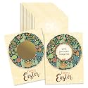 My Scratch Offs Spring Easter Wreath DIY Make Your Own Scratch Off Card Pack 20 Cards and 20 Scratch Off Stickers