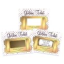 My Scratch Offs - Valentine's Day Gold Ticket Scratch Off Cards and Stickers, Fun DIY for Love Notes, Couples Gifts, Promo Codes and Ticket Games - Self-Adhesive 20-Pack