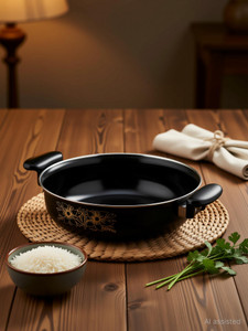 My Store Non Stick Kadhai Black
