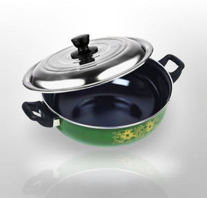 My Store Non Stick Kadhai with Steel