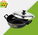 My Store Non Stick Kadhai with Steel
