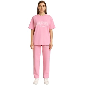 My Swag Womens Cotton Loungewear Set T-Shirt