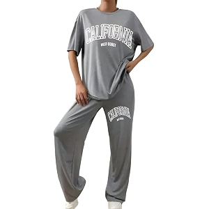My Swag Womens Cotton Loungewear Set T-Shirt
