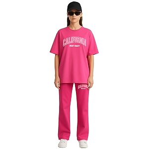 My Swag Womens Cotton Loungewear Set T-Shirt