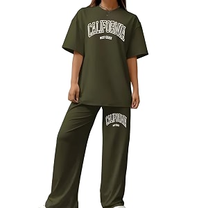 My Swag Womens Cotton Loungewear Set T-Shirt