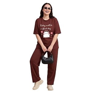my swag women cotton pajama set cute cartoon graphic printed night suit for women amp girlsplus size nightsuit setkorean night suit