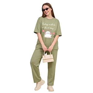 my swag women cotton pajama set cute cartoon graphic printed night suit for women amp girlsplus size nightsuit setkorean night suit
